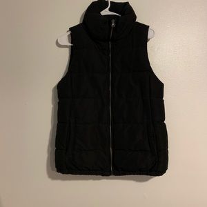 Old navy black puff vest